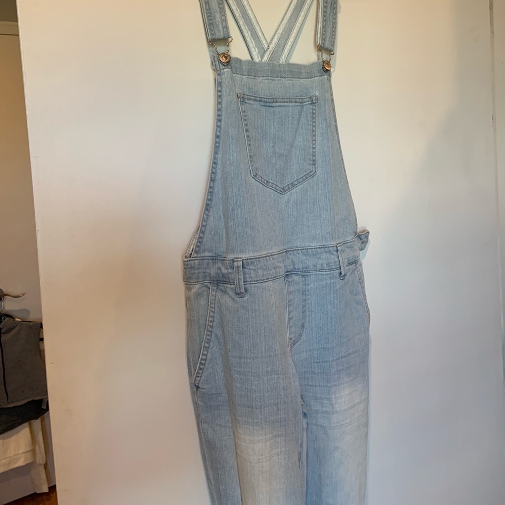 Denim overalls